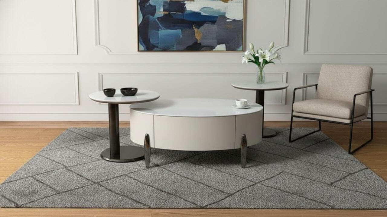 5 Mẫu Bàn Trà Tròn Giúp Phòng Khách Trở Nên Tinh Tế Và Đẳng Cấp